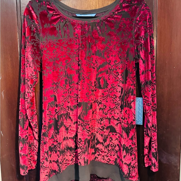 NWT - Women’s Simply Vera - Vera Wang Velvet Burnout - Picture 2 of 6